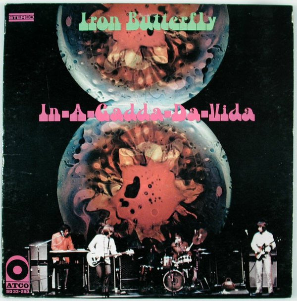 Iron Butterfly : In-A-Gadda-Da-Vida (LP, Album, CT )