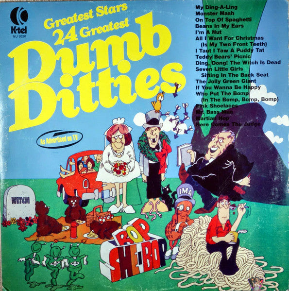 Various : Greatest Stars, 24 Greatest Dumb Ditties (LP, Comp, 55)