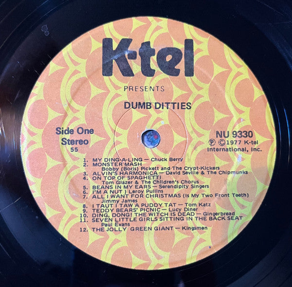 Various : Greatest Stars, 24 Greatest Dumb Ditties (LP, Comp, 55)