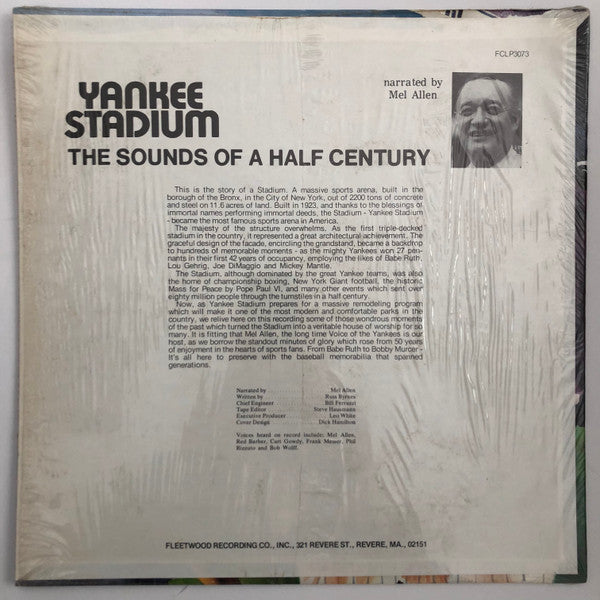 Mel Allen : Yankee Stadium - The Sound Of A Half Century (LP)