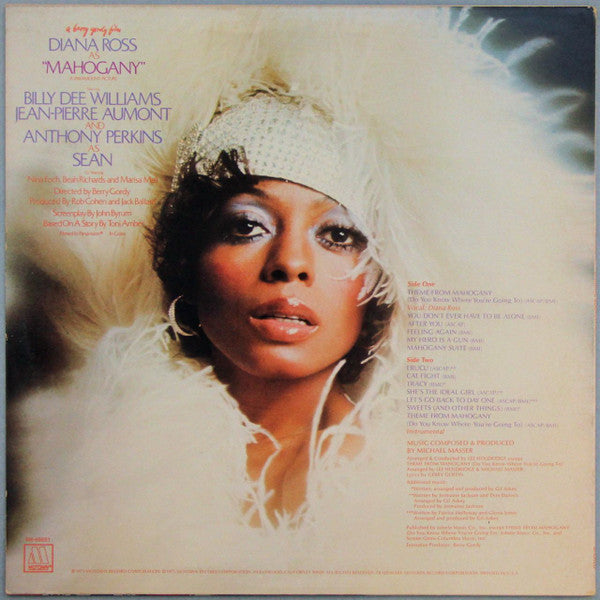 Michael Masser / Featuring Diana Ross : Mahogany (Original Soundtrack) (LP, Album, RE)