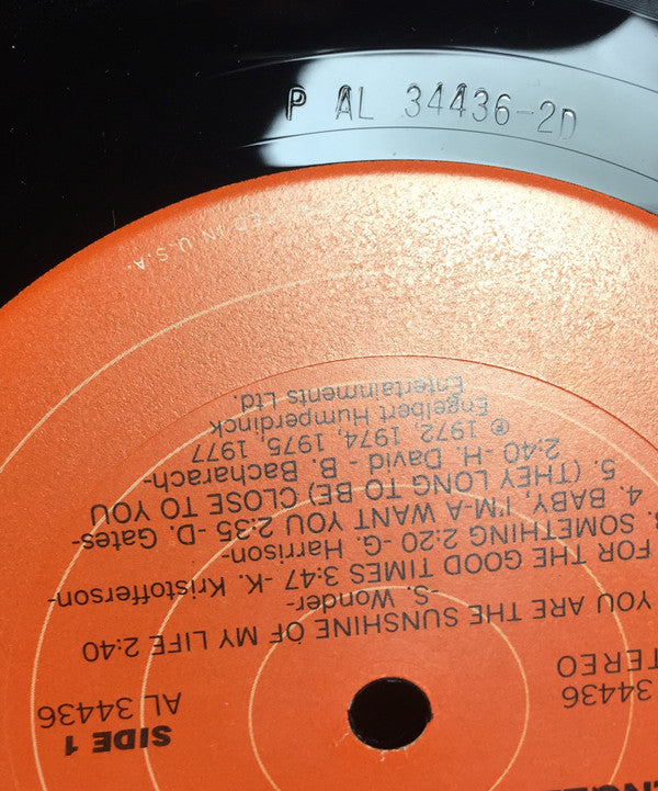 Engelbert Humperdinck : The Ultimate Engelbert Humperdinck (LP, Comp)