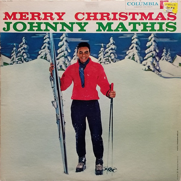 Johnny Mathis : Merry Christmas (LP, Album, Mono)