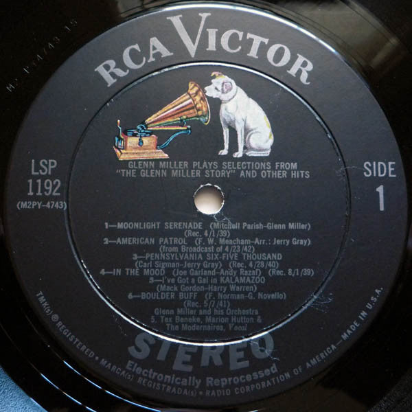 Glenn Miller And His Orchestra : Glenn Miller Plays Selections From "The Glenn Miller Story" And Other Hits (LP)