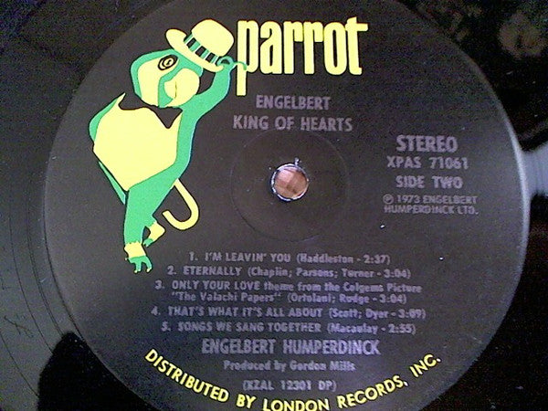 Engelbert Humperdinck : Engelbert King Of Hearts (LP, Album)