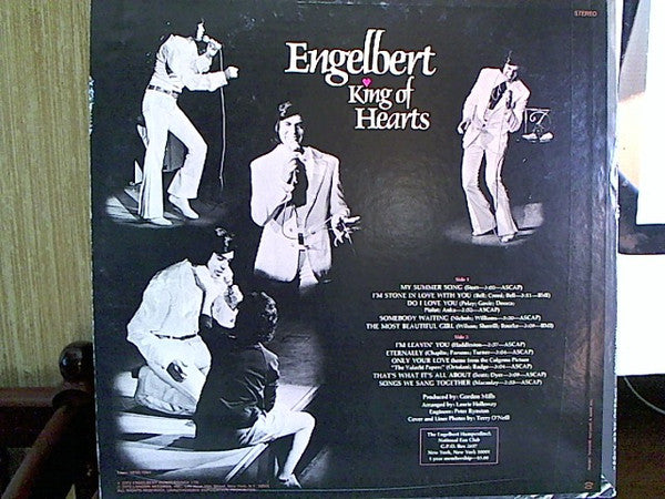 Engelbert Humperdinck : Engelbert King Of Hearts (LP, Album)