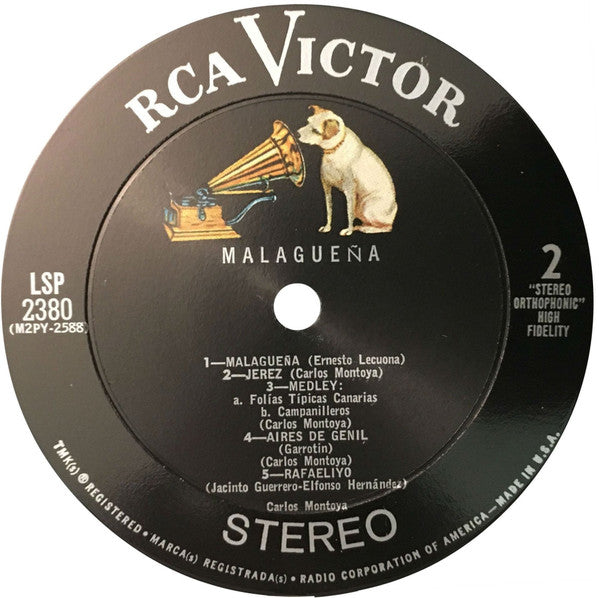 Carlos Montoya : Malagueña (LP, Album)