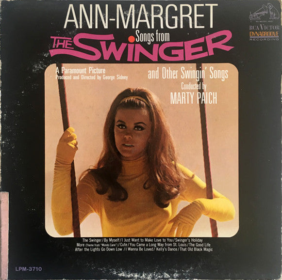 Ann-Margret* : Songs From The Swinger And Other Swingin' Songs (LP, Album, Mono)