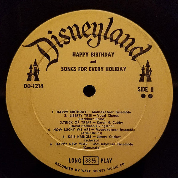 Various : Happy Birthday Songs And Songs For Every Holiday (LP, Album, RE, RP)