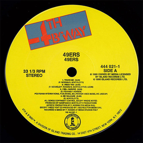 49ers : 49ers (LP, Album, Ltd)