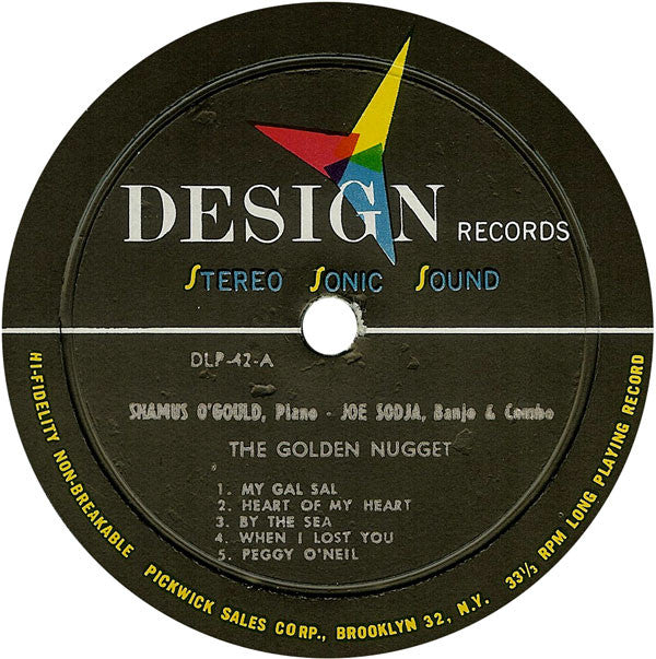 Shamus O'Gould, Joe Sodja : At The Golden Nugget (LP, Album)