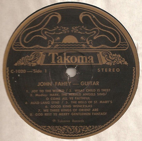John Fahey : The New Possibility (John Fahey's Guitar Soli Christmas Album) (LP, Album, RE)