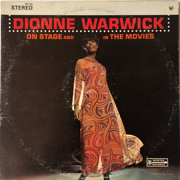Dionne Warwick : On Stage And In The Movies (LP, Album, RP)