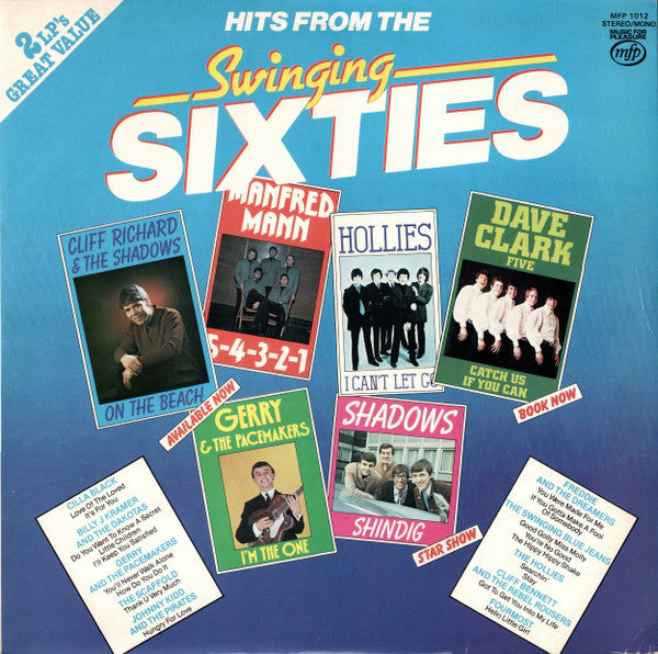 Various : Hits From The Swinging Sixties (2xLP, Comp, Mono, Gat)