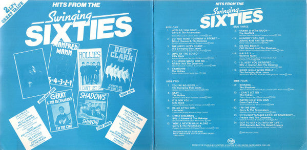 Various : Hits From The Swinging Sixties (2xLP, Comp, Mono, Gat)