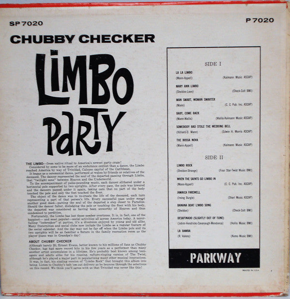 Chubby Checker : Limbo Party (LP, Album)