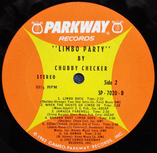 Chubby Checker : Limbo Party (LP, Album)