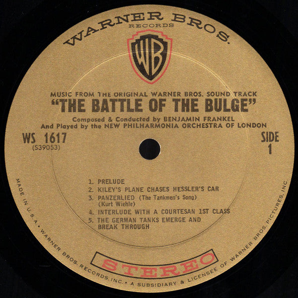 Benjamin Frankel With The New Philharmonia Orchestra* : Battle Of The Bulge - The Original Motion Picture Sound Track (LP, Album)