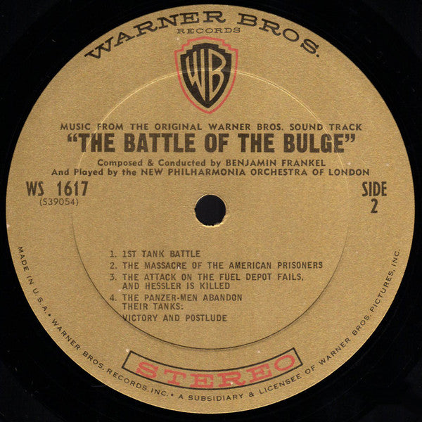 Benjamin Frankel With The New Philharmonia Orchestra* : Battle Of The Bulge - The Original Motion Picture Sound Track (LP, Album)