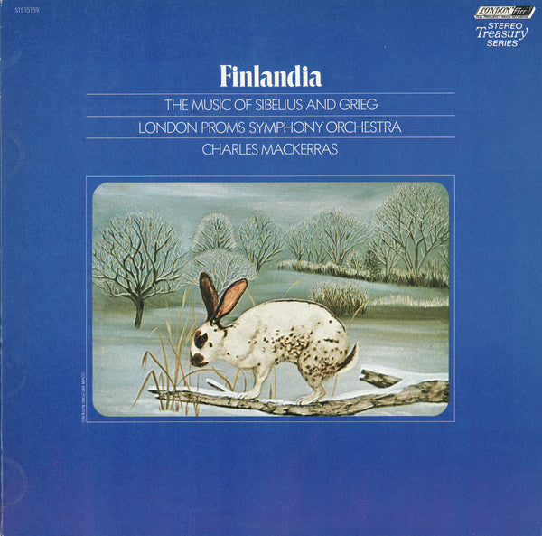London Proms Symphony Orchestra*, Charles Mackerras*, Sibelius* / Grieg* : Finlandia  (The Music Of Sibelius And Grieg) (LP, Album, RE, RP)