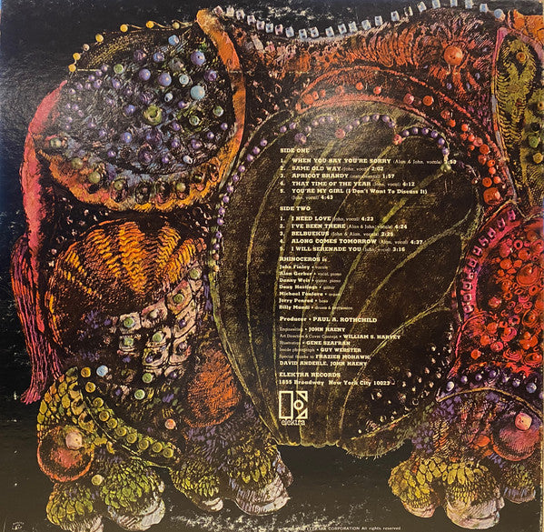 Rhinoceros (2) : Rhinoceros (LP, Album, All)