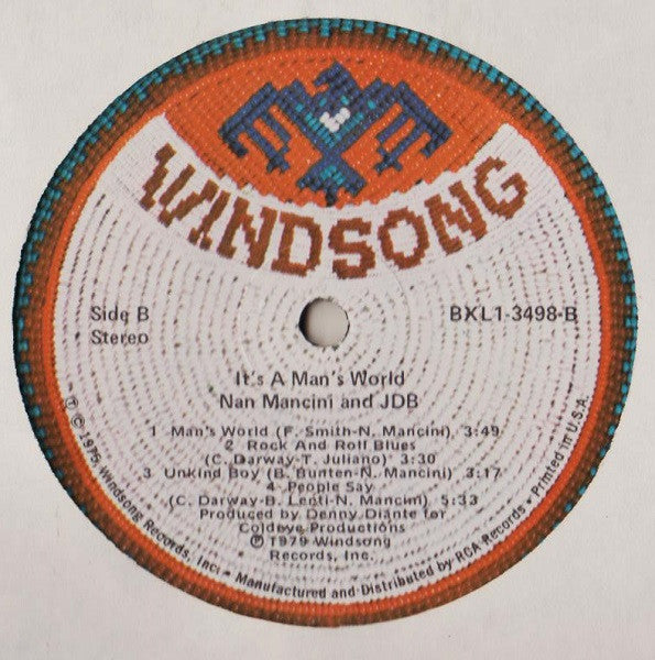 Nan Mancini & JDB* : It's A Man's World (LP, Album)