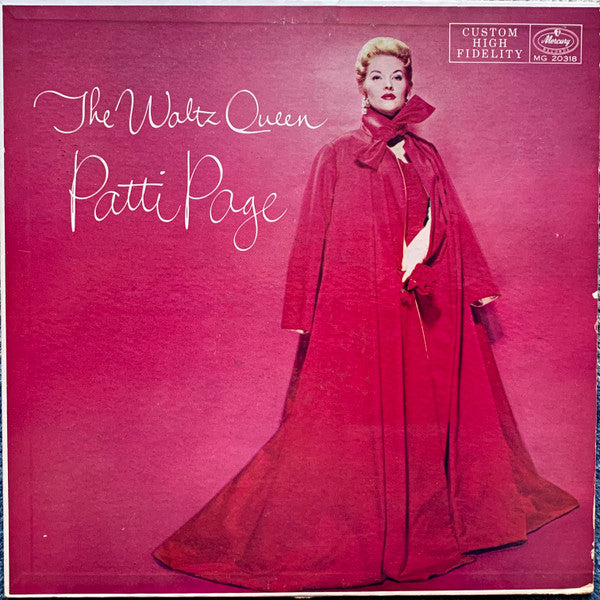 Patti Page : The Waltz Queen (LP, Album, Mono, HV )