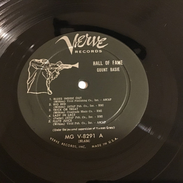 Count Basie : Hall Of Fame (LP, Album, Mono)