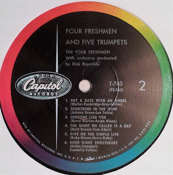 The Four Freshmen : 4 Freshmen And 5 Trumpets (LP, Album, RP)