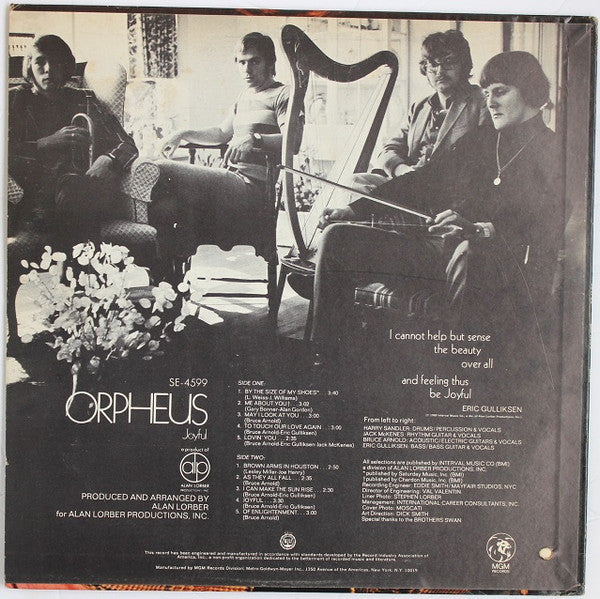 Orpheus (5) : Joyful (LP, Album, Wad)