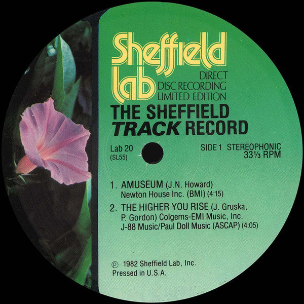 Robbie Buchanan, James Newton Howard, Lenny Castro, Nathan East, Mike Landau*, Carlos Vega : The Sheffield Track Record (LP, Album, Ltd, Dir)