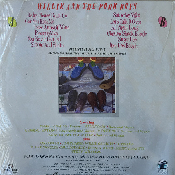 Willie And The Poor Boys : Willie And The Poor Boys (LP, Album, Cin)