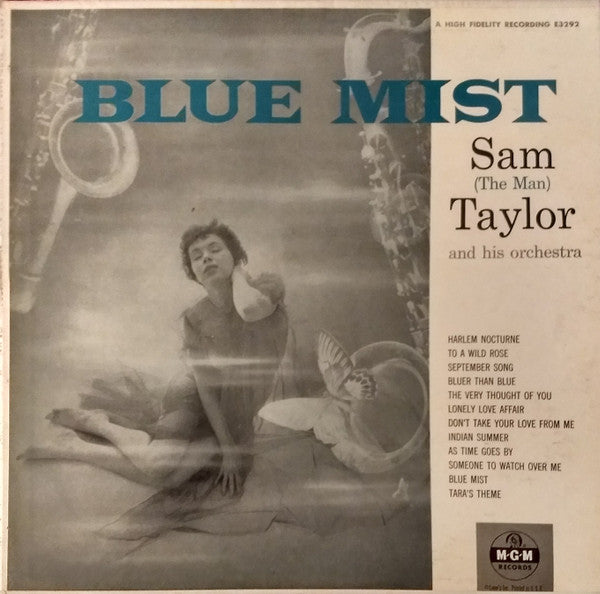 Sam (The Man) Taylor And His Orchestra* : Blue Mist (LP, Album, Mono)