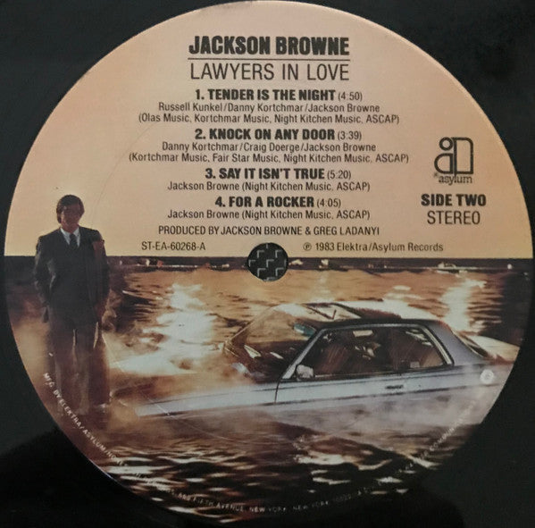 Jackson Browne : Lawyers In Love (LP, Album)