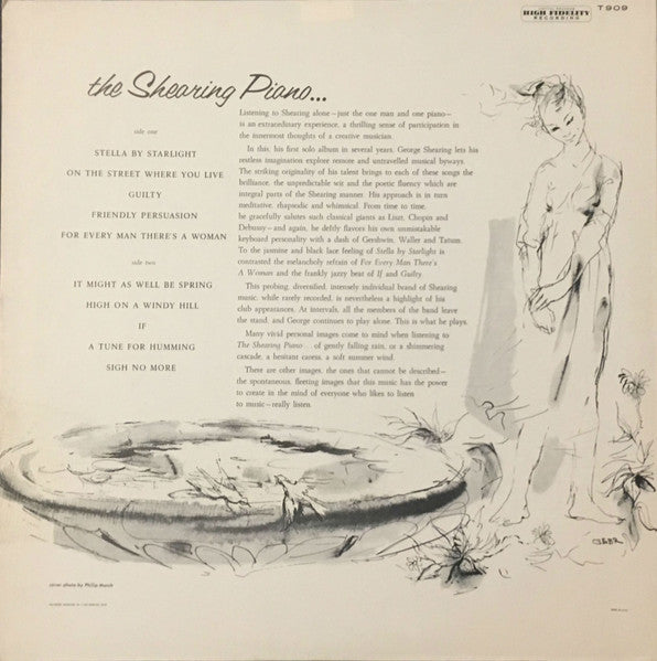 George Shearing : The Shearing Piano (LP, Album, Mono)