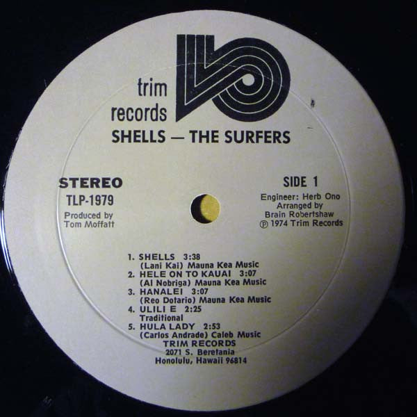 The Surfers (4) : Shells (LP, Album)