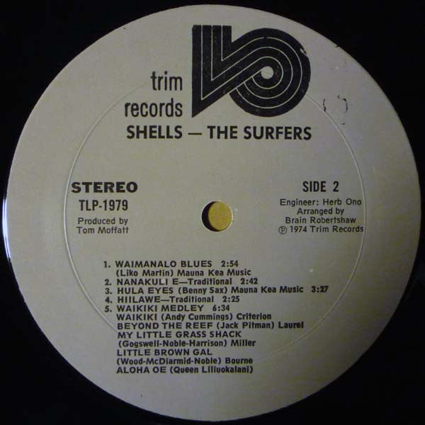 The Surfers (4) : Shells (LP, Album)