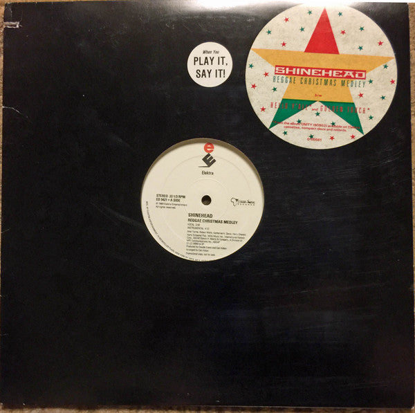 Shinehead : Reggae Christmas Medley (12", Promo, Spe)
