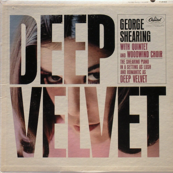 The George Shearing Quintet : Deep Velvet (LP, Album, Mono)