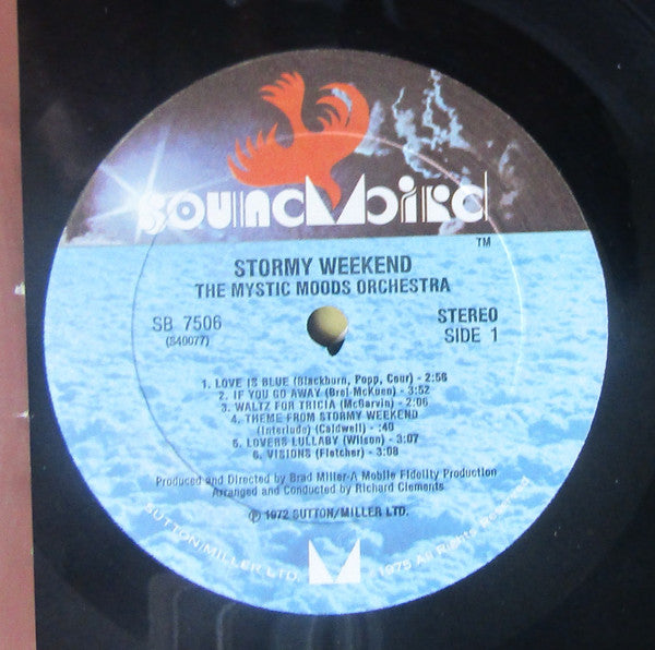 The Mystic Moods Orchestra : Stormy Weekend (LP, Album, RE, Mon)