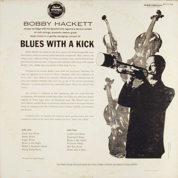 Bobby Hackett : Blues With A Kick (LP, Album)