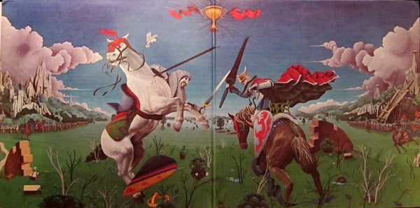 Rick Wakeman : The Myths And Legends Of King Arthur And The Knights Of The Round Table (LP, Album, Quad, CD-)