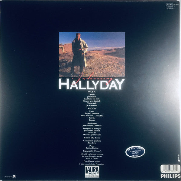 Johnny Hallyday : Gang (LP, Album)