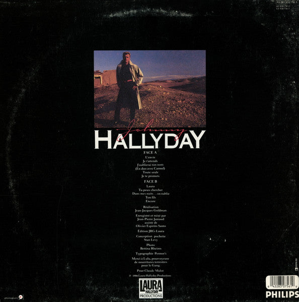 Johnny Hallyday : Gang (LP, Album)