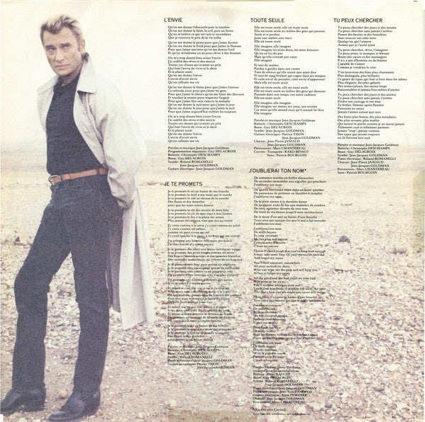 Johnny Hallyday : Gang (LP, Album)