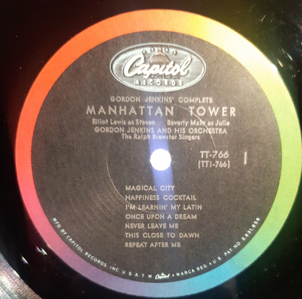 Gordon Jenkins : Complete Manhattan Tower (LP, Album, Mono, RE)