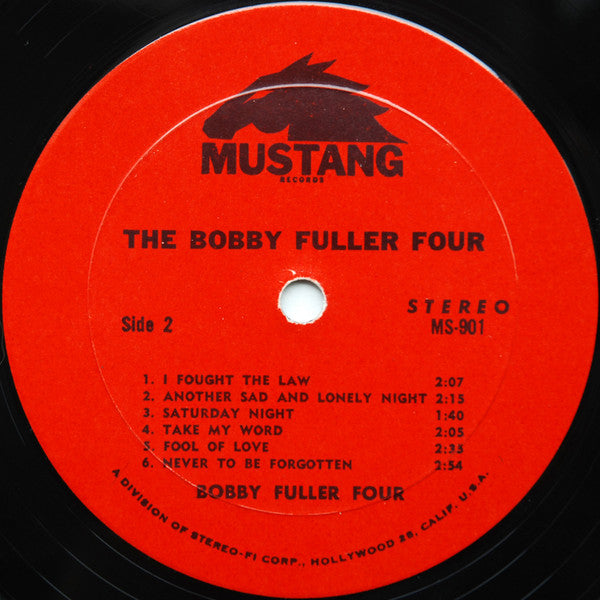 The Bobby Fuller Four : I Fought The Law (LP, Album, Uni)