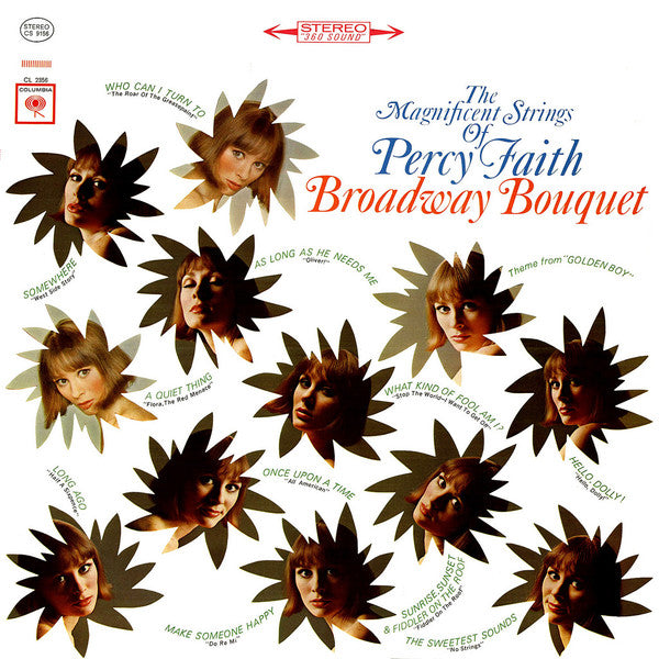 The Magnificent Strings Of Percy Faith* : Broadway Bouquet (LP, Ter)