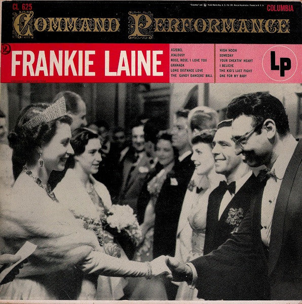 Frankie Laine : Command Performance (LP, Album, Mono)