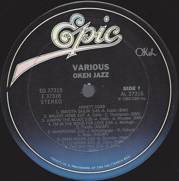 Various : Okeh Jazz (2xLP, Comp)